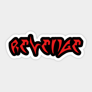 Red Revenge Sticker